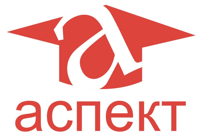 логотип освітнього агентства Аспект